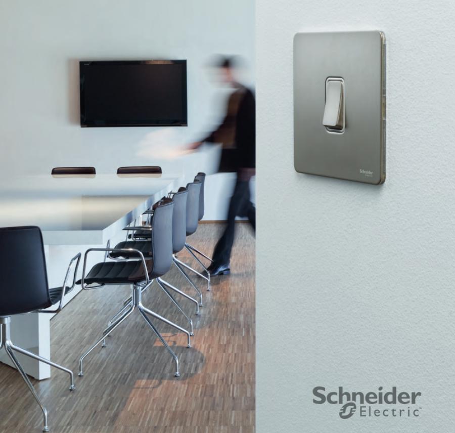 Schneider Ultimate slimline - quality and style, available at Sparks Electrical Wholesalers for the best price